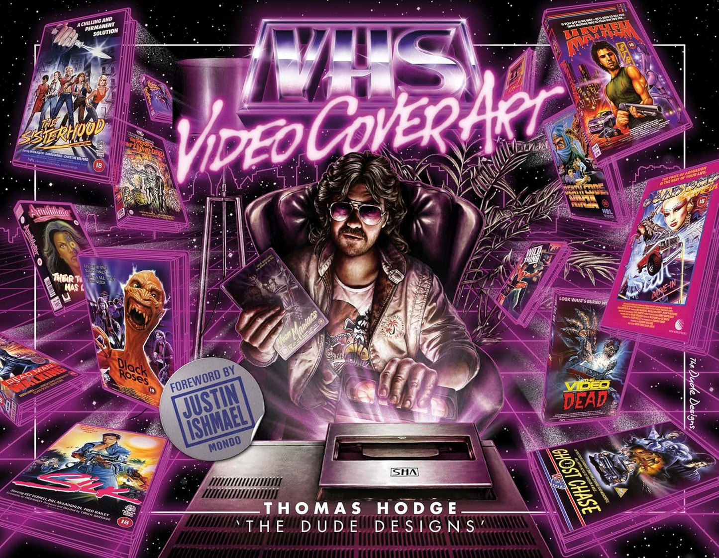 Image of Front Cover of 2155073S: Book - THOMAS HODGE, VHS Video Cover Art: 1980s to Early 1990s (Schiffer Publishing Ltd (US); , 2015, Hardback) VG+/VG+