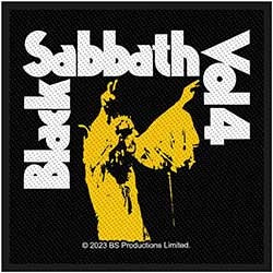 Image of Front Cover of 2255094S: Accessories - BLACK SABBATH, Vol 4 Patch (, UK ) NEW/NEW