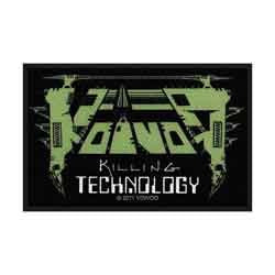 Image of Front Cover of 2255119S: Accessories - VOIVOD, Killing Technology Patch (, UK ) NEW/NEW