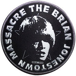 Image of Front Cover of 2255096S: Accessories - THE BRIAN JONESTOWN MASSACRE, Circle Face Patch (, China ) NEW/NEW
