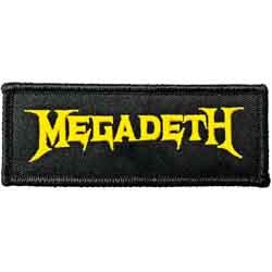 Image of Front Cover of 2255105S: Accessories - MEGADETH, Logo Patch (, China ) NEW/NEW
