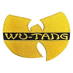 Image of Front Cover of 2255120S: Accessories - WU-TANG CLAN, Logo Patch (, China ) NEW/NEW