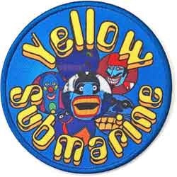 Image of Front Cover of Accessories - NEW/NEW - THE BEATLES, Yellow Submarine Baddies Circle Patch (, China ), , - 2255091S