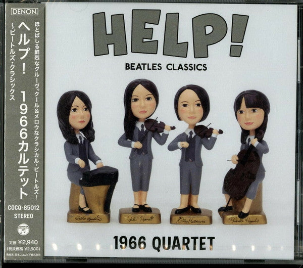 Image of Front Cover of CD - M/M - 1966 QUARTET, Help! Beatles Classics (Denon ; COCQ-85012, Japan 2013, Jewel Case, Obi. Classical Versions), Sealed, - 2235040E