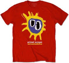 Image of Front Cover of 3415466C: Accessories - PRIMAL SCREAM, Screamadelica T-Shirt (Red) XL (, Europe ) NEW/NEW