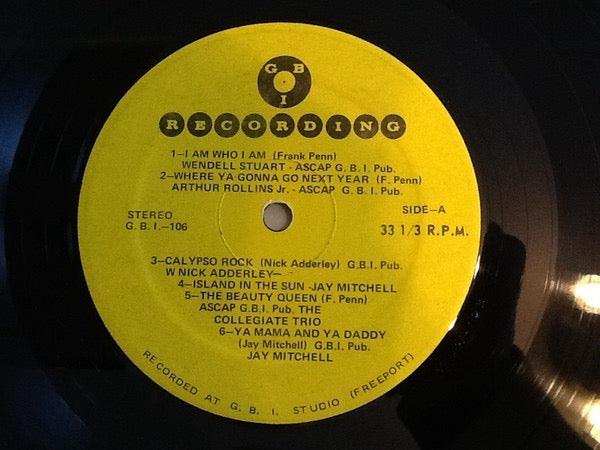 Image of Label Cover of LP - VG+/VG - VARIOUS, Hit Songs From The Bahamas (G.B.I. Recording Co. Ltd.; G.B.I.-106, Bahamas, The , Pasteback Sleeve), Pressing flaws. Small patch of sticker residue to sleeve., - 2215431C