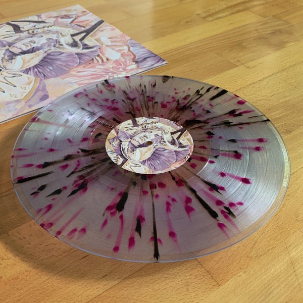Image of Label Cover of LP - VG+/VG+ - MISERY SIGNALS, Ultraviolet (Basick Records; BSK118LP, UK 2020, Insert, Clear with Purple & Black Splatter Vinyl, Ltd to 300), Still In Opened Shrinkwrap, - 2546216S