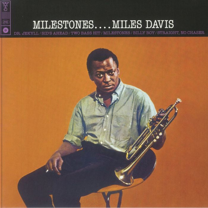 Image of Front Cover of 3955107S: LP - MILES DAVIS, Milestones (WaxTime; 950748, Europe 2025 Reissue, Red Vinyl) NEW/NEW