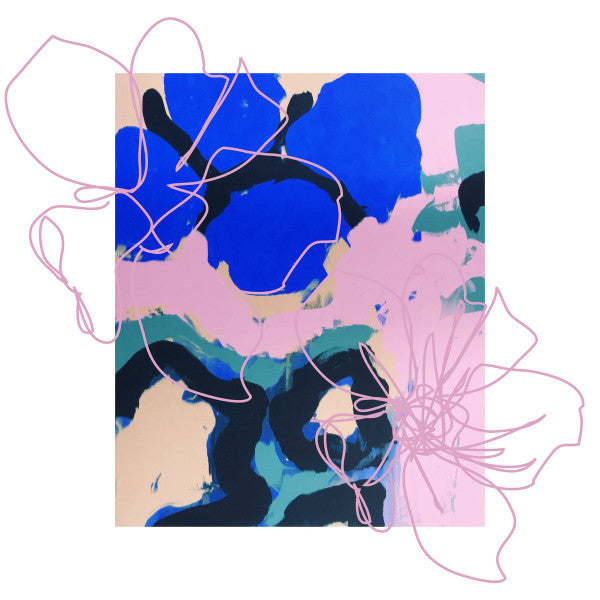 Image of Front Cover of LP - VG+/VG+ - FACTA, Blush (Wisdom Teeth ; WSDMLP002, UK 2021, Picture Sleeve), without poster, - 3046338S