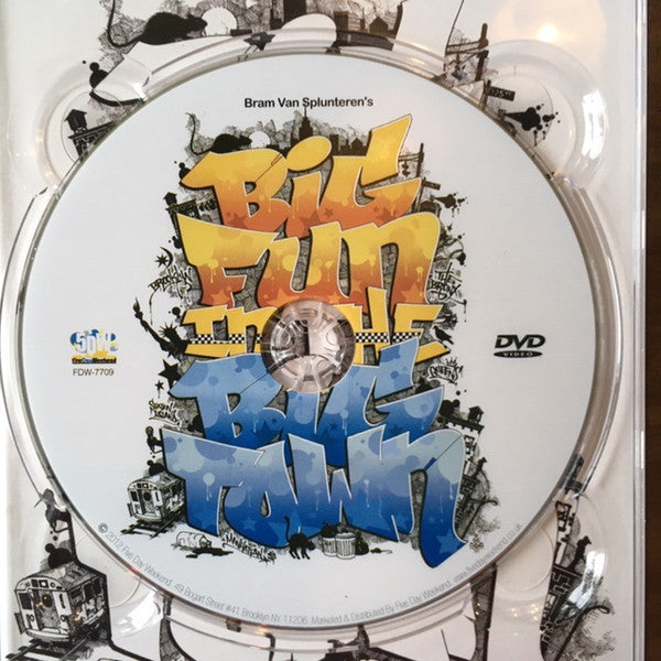 Image of Label Cover of DVD - VG+/VG+ - BRAM VAN SPLUNTEREN, Big Fun In The Big Town (Five Day Weekend; FDW-7709, US 2012, Digipak, Region 1 US), , - 2335005E