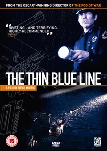 Image of Front Cover of DVD - VG+/VG+ - ERROL MORRIS, The Thin Blue Line (Optimum Classic; OPTD0279, UK 2008, DVD Case), , - 0536205E