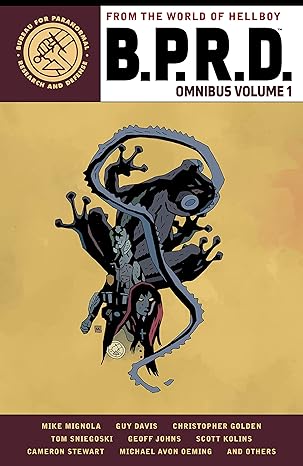 Image of Front Cover of Book - VG+/VG+ - MIKE MIGNOLA, B.P.R.D. Omnibus Volume 1 (Dark Horse; , US 2022), Strong VG+, - 2455059S