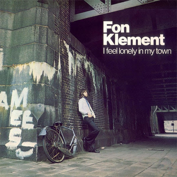 Image of Front Cover of LP - VG+/VG+ - FON KLEMENT, I Feel Lonely In My Town (Wah Wah Records; LPS131, Spain 2014 Reissue, Stickered Plastic Sleeve, Insert, Limited Edition of 500), , - 2415454C