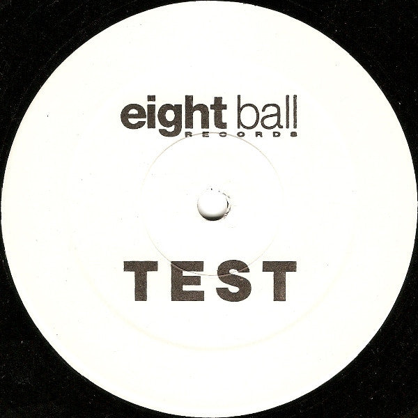 Image of Front Cover of 2415492C: 12" - PEACE BUREAU, Acoustic Soulful Bebop Booms (Eightball Records; EB 37, US 1994, Test Pressing) Stamp and title written in pen on label /VG