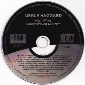 Image of Label Cover of 2415549C: CD - MERLE HAGGARD, Kern River / Amber Waves Of Grain (BGO Records; BGOCD935, UK 2010, Jewel Case) EX/VG+