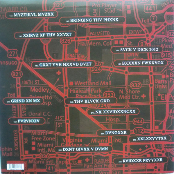 Image of Back Cover of 2xLP - VG+/VG+ - SPVCXXGHXZTPVRRP, Mysterious Phonk: The Chronicles Of SPVCXXGHXZTPVRRP (4AD; CAD3217, USA & Canada 2012, 2 Inners), Strong VG+, - 2425361E