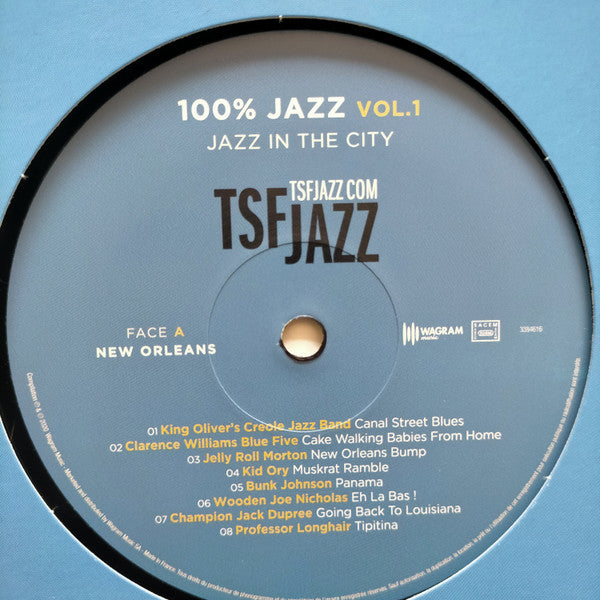 Image of Label Cover of 5xLP - EX/EX - VARIOUS, TSF Jazz - Jazz In The City (Wagram Music; 3384616, France 2020, Box Set, 5 Inners, Poster), , - 2425362E