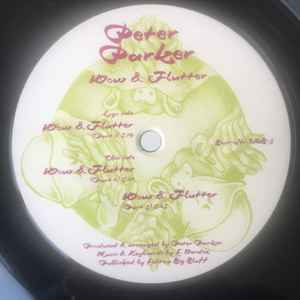 Image of Label Cover of 12" - VG/G+ - PETER PARKER, Wow & Flutter (Deaf Dumb Blind Records; DDB-3, Germany 1994, Die Cut Company Sleeve), original company sleeve. small tear top edge - minor. whispy hairlines and faint scuffs - minor, - 2545045S