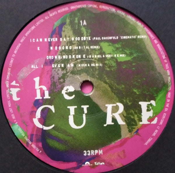 Image of Label Cover of 2xLP - NEW/NEW - THE CURE, Mixes Of A Lost World (Polydor; 7586447, Europe 2025, Gatefold, 2 Inners, 180 Gram Biovinyl), , - 2356065S