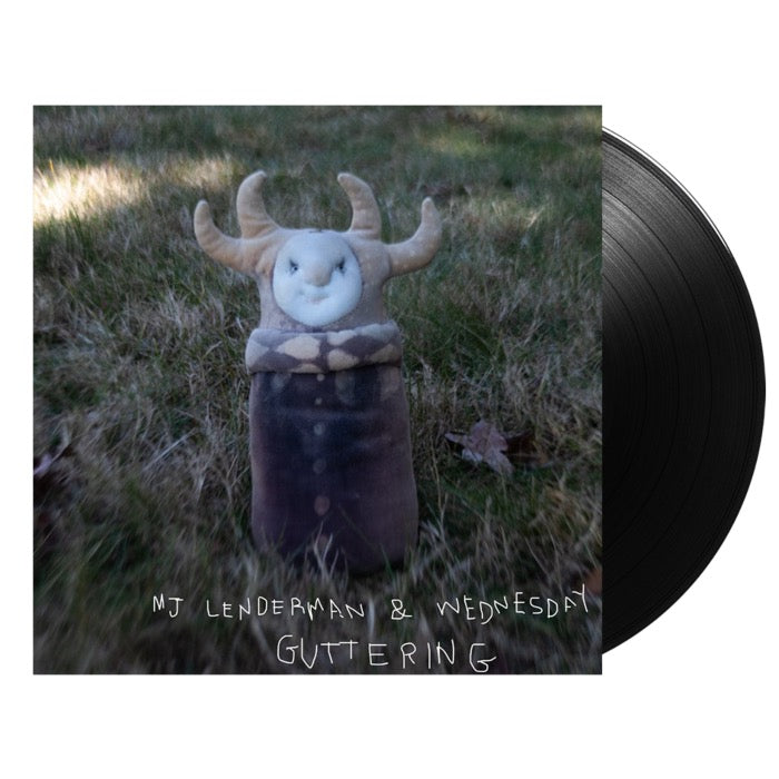 Image of Front Cover of 2535222E: LP - MJ LENDERMAN & WEDNESDAY, Guttering (Julia's War; JWR001, US 2025 Reissue, Black Vinyl) NEW/NEW