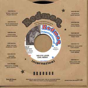 Image of Back Cover of 2625063E: 7" - CARL MEEKS, Without Your Love / Red Eye Lover (Redman International; DSR-RM-010, Japan 2011 Reissue, Company Sleeve) Lightest of marks. VG/VG+