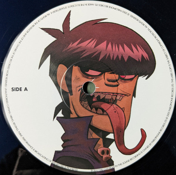 Image of Label Cover of LP - VG+/VG+ - GORILLAZ, Demon Days (Parlophone; 0724387383814, Europe 2020 Reissue, Gatefold, 2 Inners), , - 4346225S