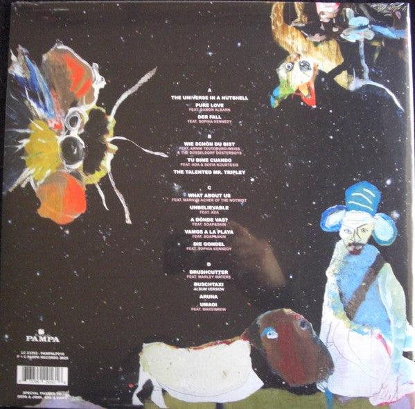 Image of Back Cover of 2615233C: 2xLP - DJ KOZE, Music Can Hear Us (Pampa Records; PAMPALP16, Germany 2025, Gatefold, Black Vinyl) NEW/NEW