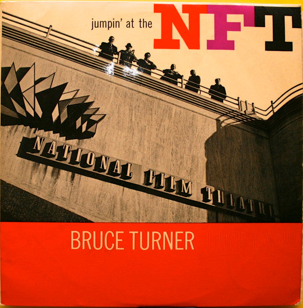 Image of Front Cover of LP - G+/VG - THE BRUCE TURNER JUMP BAND, Jumpin' at the NFT (77 Records; 77LEU12-2, UK 1961, Laminated Flipback Sleeve), Minor Water Damge to Bottom of Sleeve, - 2525388E