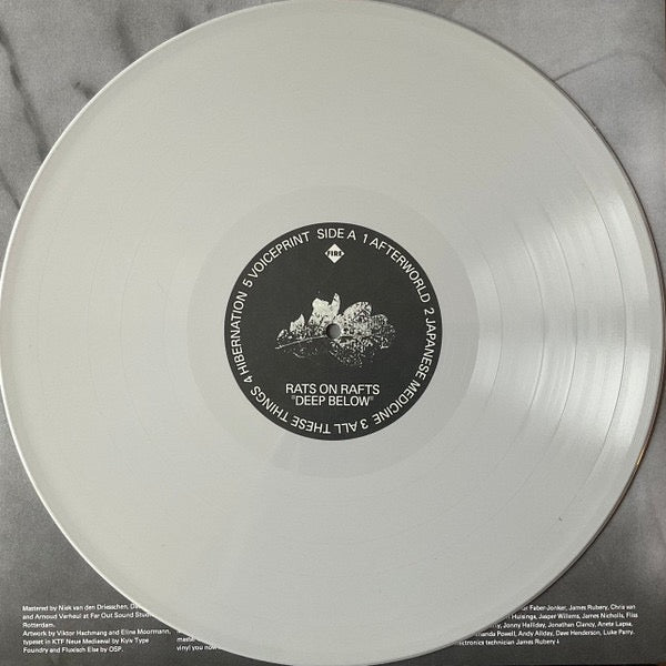 Image of Label Cover of LP - NEW/NEW - RATS ON RAFTS, Deep Below (Fire Records; FIRELP712, Netherlands 2025, Limited Edition, Light Grey Sleeve, Grey Vinyl), , - 2635226E