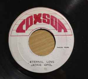Image of Back Cover of 7" - /G - JACKIE OPEL, Cry Me A River/Eternal Love (Coxson; none, Jamaica ), Marks on vinyl. Fogging on B side., - 2755149S