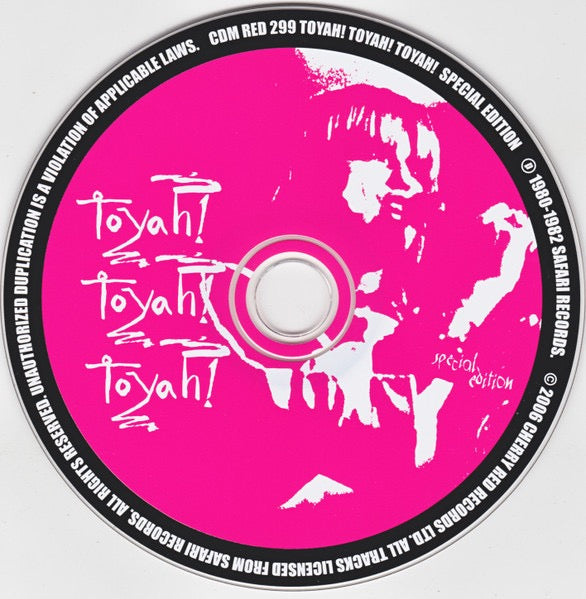 Image of Label Cover of 4635055E: CD - TOYAH, Toyah! Toyah! Toyah! (Cherry Red; CDM RED 299, UK 2006, Jewel Case) VG+/VG+