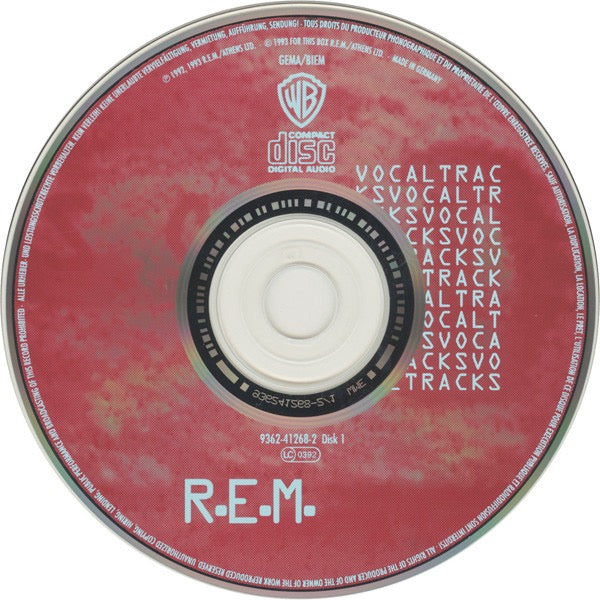 Image of Label Cover of 2835102E: 4xCD - R.E.M., The Automatic Box (Warner Bros. Records; 9362-41268-2, Europe 1993, Card Slipcase with 4 Jewel Cases Inside) Shelf Wear G+/VG+