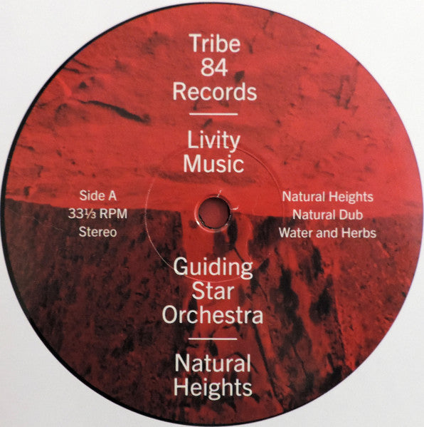 Image of Label Cover of 2xLP - EX/EX - GUIDING STAR ORCHESTRA, Natural Heights (Tribe 84 Records; TEFLP001, Denmark 2022, Gatefold), , - 2915122C