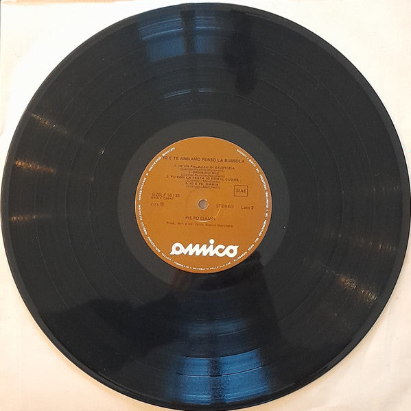 Image of Label Cover of 2845221S: LP - PIERO CIAMPI, Io E Te Abbiamo Perso La Bussola (Amico; DZSLF 55133, Italy 1973, Gatefold) VG/VG+