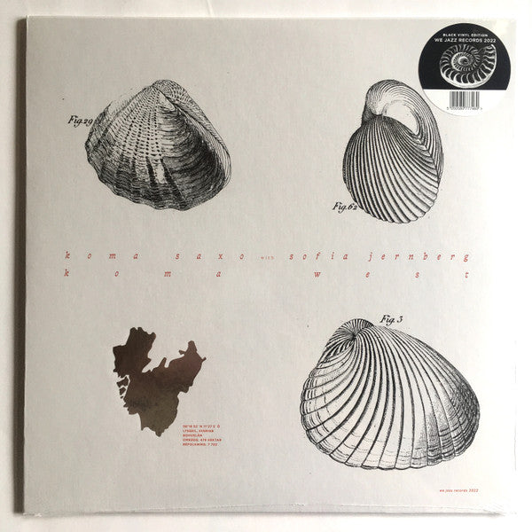 Image of Front Cover of 12" - VG+/VG+ - KOMA SAXO WITH SOFIA JERNBERG, Koma West (We Jazz; WJLP41, Finland 2022), Close to EX copy., - 2925234E