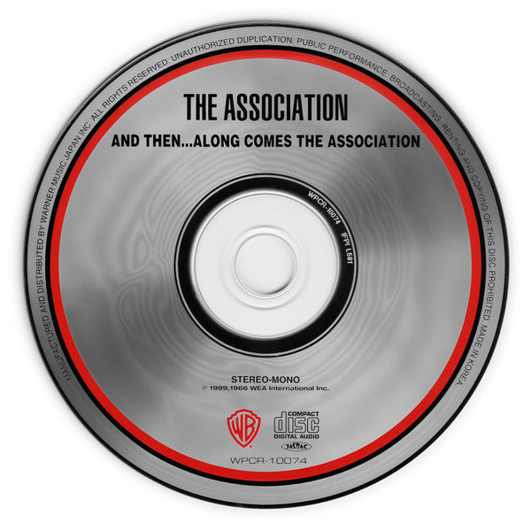 Image of Label Cover of 3035013E: CD - THE ASSOCIATION, And Then...Along Comes The Association (WEA Japan; WPCR-10074, Japan 1999, Jewel Case) VG+/VG