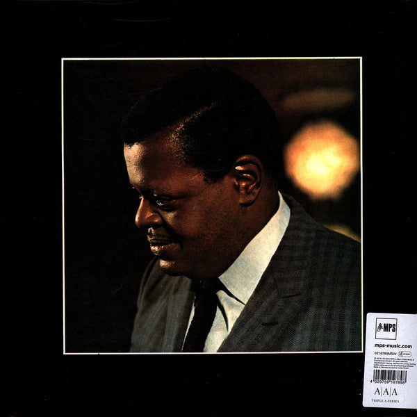 Image of Back Cover of LP - VG+/EX - OSCAR PETERSON, Girl Talk (MPS Records; MPS 15 179 ST, Germany 2024 Reissue, Gatefold, Insert), Stickered shrink, - 3215403C