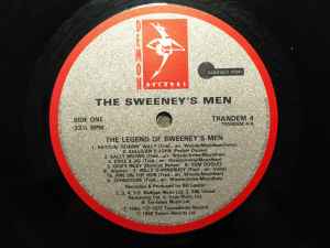 Image of Label Cover of LP - VG/VG+ - SWEENEY'S MEN, The Legend Of Sweeney's Men (Transatlantic Records; TRANDEM 4, UK 1988, feat Terry Woods of The Pogues), Light edge wear, small sticker mark, - 3245341S