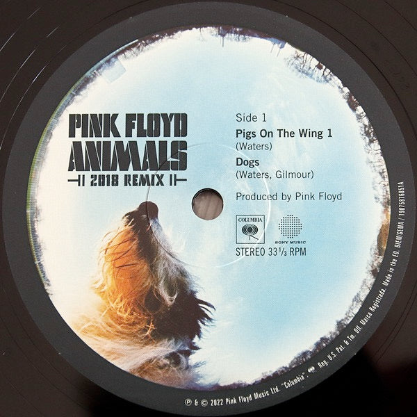 Image of Label Cover of LP - NEW/NEW - PINK FLOYD, Animals (2018 Remix) (Columbia; 19075876851, Worldwide 2025 Reissue, Gatefold, Booklet), , - 1936166E
