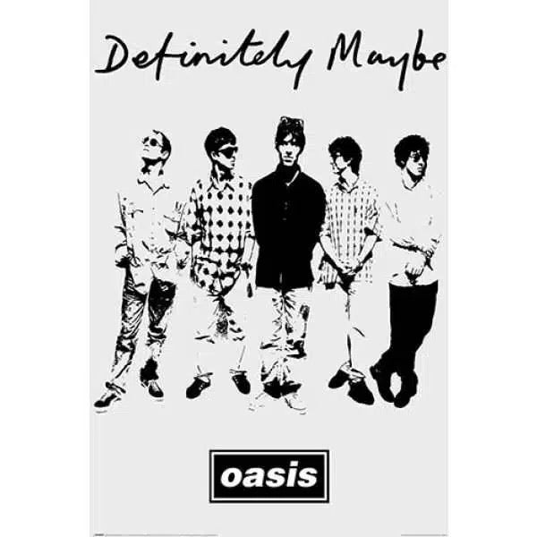 Image of Front Cover of 3455119S: Accessories - OASIS, Oasis Definitely Maybe Band poster (; PP2403925, , 61x91.5cm) NEW/NEW