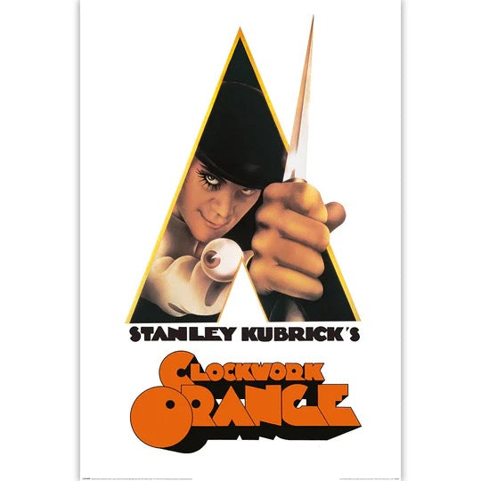 Image of Front Cover of 3455130S: Accessories - CLOCKWORK ORANGE, Clockwork Orange Poster (61 x 91.5cm; PP35293, UK 2022) NEW/NEW