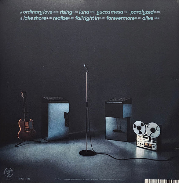 Image of Back Cover of 3425241E: LP - ROOSEVELT, Embrace (Counter Records; COUNT254, Worldwide 2023, Picture Sleeve, Clear Vinyl) VG+/VG+