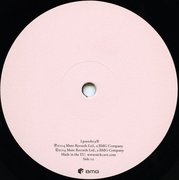 Image of Label Cover of 2xLP - VG+/VG+ - NICK CAVE AND THE BAD SEEDS, Abattoir Blues / The Lyre Of Orpheus (Mute/BMG; Lpseeds13, Europe 2014 Reissue, Textured Debossed Sleeve, 2 Inners & Insert, 180 Gram Vinyl, No PIAS on spine, BMG and BMG logo on labels), , - 3646289S