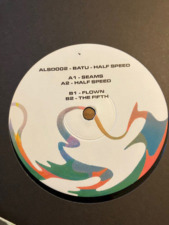 Image of Label Cover of 3625389E: 12" - BATU, Half Speed (A Long Strange Dream; ALSD002, UK 2023, Picture Sleeve, Inner) VG+/VG+