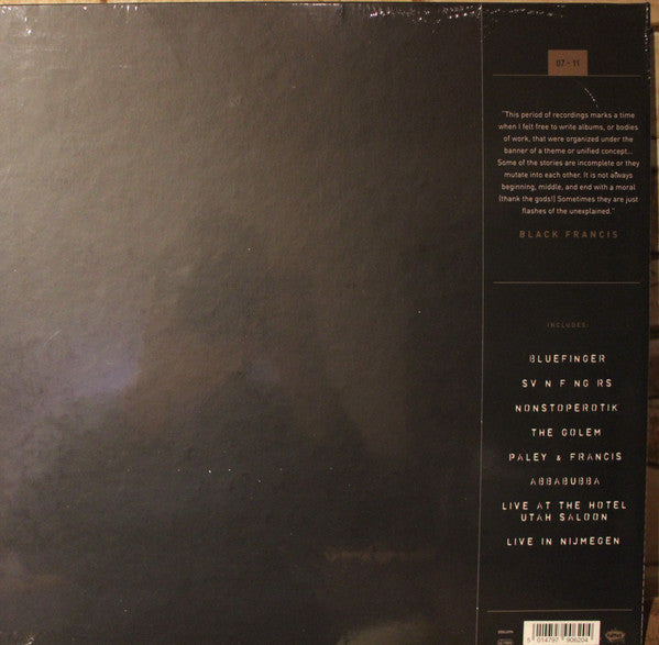 Image of Back Cover of 3735018E: 9xCD - BLACK FRANCIS, 07 - 11 (Edsel Records; EDSL0096, UK 2021, Book Sleeve) M/M