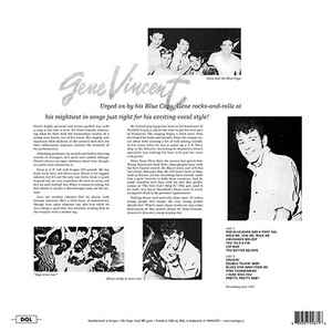 Image of Back Cover of 3745105S: LP - GENE VINCENT & HIS BLUE CAPS, Gene Vincent And The Blue Caps (DOL; DOS671H, Italy 2016 Reissue, 180 Gram Vinyl) Opened Instore, Still In Stickered Shrinkwrap, corner crease VG/EX