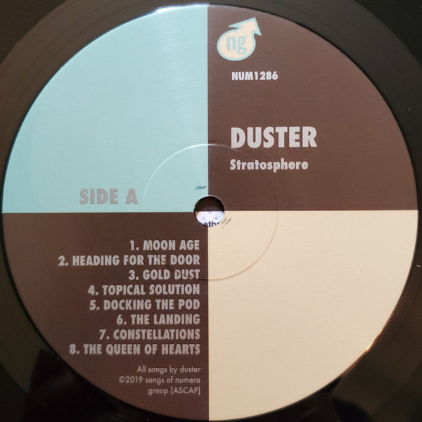 Image of Label Cover of 3745311S: LP - DUSTER, Stratosphere (Numero Group; NUM1286, US 2022 Reissue) EX/EX