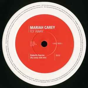 Image of Label Cover of 3815080C: 12" - MARIAH CAREY, Fly Away (Butterfly Reprise) (Columbia; XPR 2378, UK 1997, Picture Sleeve) G+/G+
