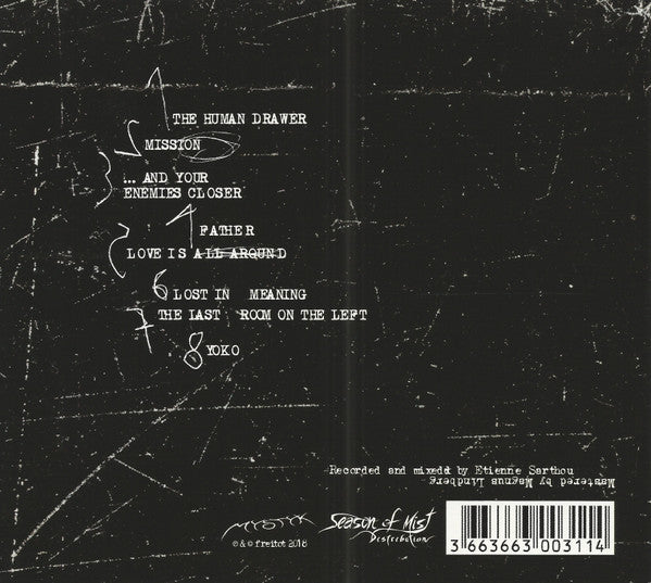 Image of Back Cover of CD - VG+/EX - FREITOT, Freitot (Mystyk Prod; mystyk002, France 2018, Digipak), , - 3835030E