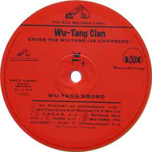 Image of Label Cover of LP - EX/EX - WU-TANG CLAN, Enter The Wu-Tang (36 Chambers) (Music On Vinyl; MOVLP215, Europe 2015 Reissue, Transparent vinyl, 180g), , - 3845267S